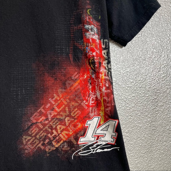 Vintage Tony Stewart Nascar Racing Graphic Tee Shirt - Picture 3 of 6